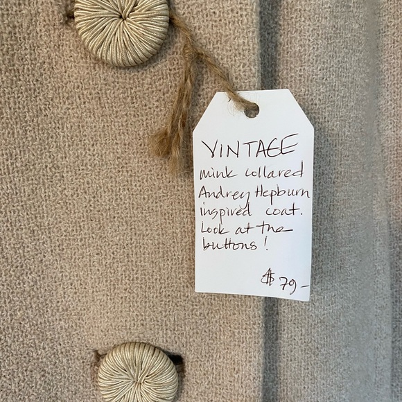 Vintage Mink Collared Coat - Picture 4 of 6